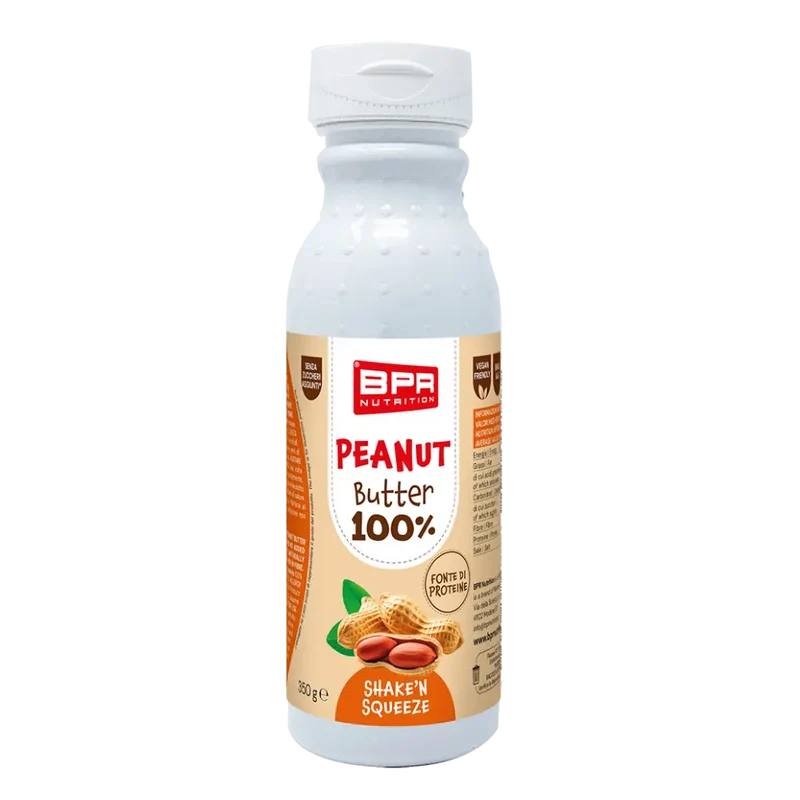 BPR Burro D'arachidi 100% Shake 'n Squeeze 350g
