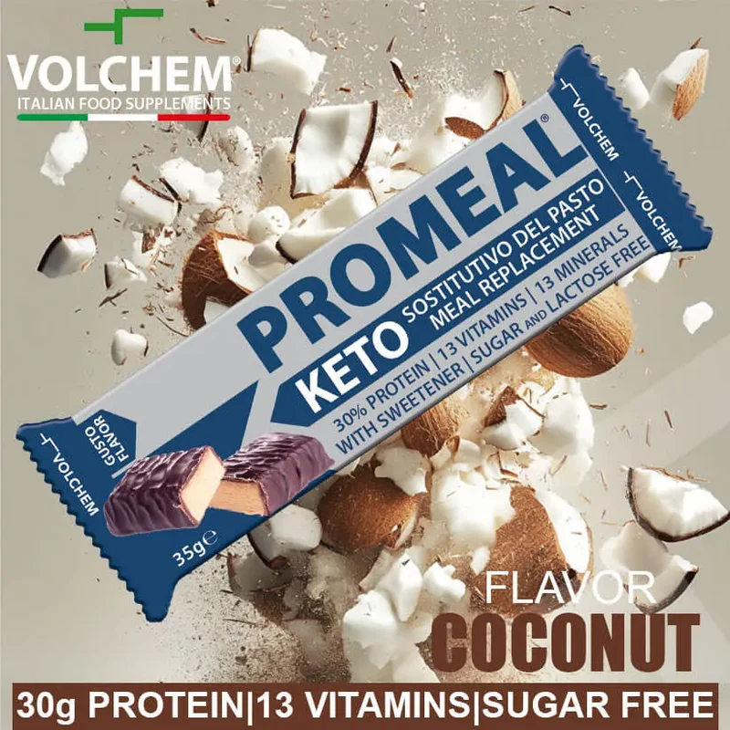 Volchem Promeal Keto Barretta Chetogenica 35g