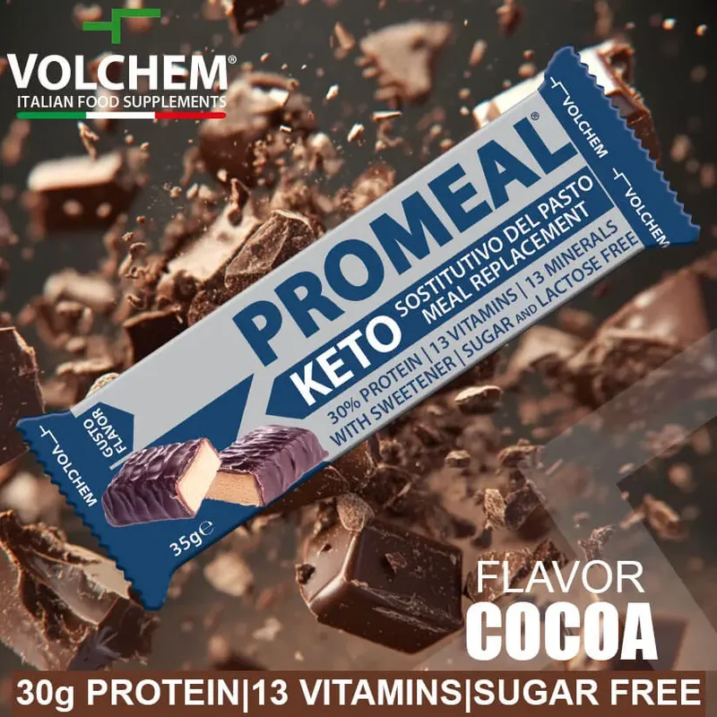 Volchem Promeal Keto Barretta Chetogenica 35g