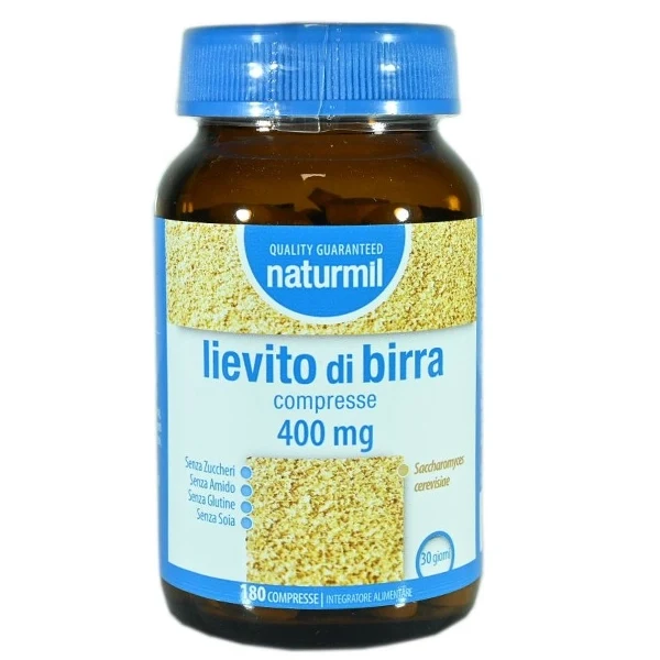 Lievito di birra 400 mg 180 cpr