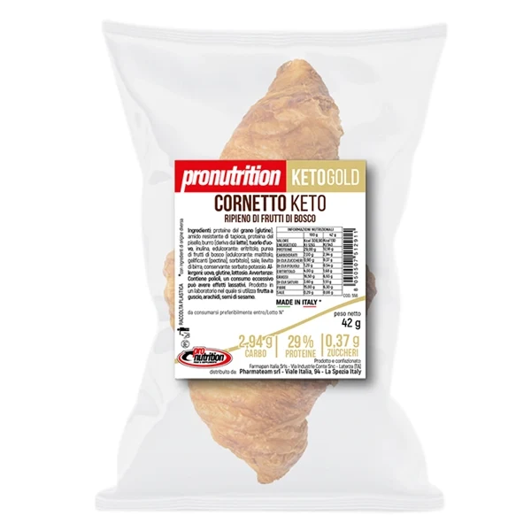 Cornetto Keto Frutti di Bosco 42 g