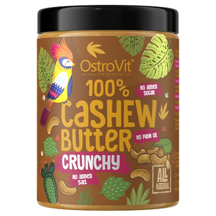 100% Cashew Crema di Anacardi 1000 g Crunchy