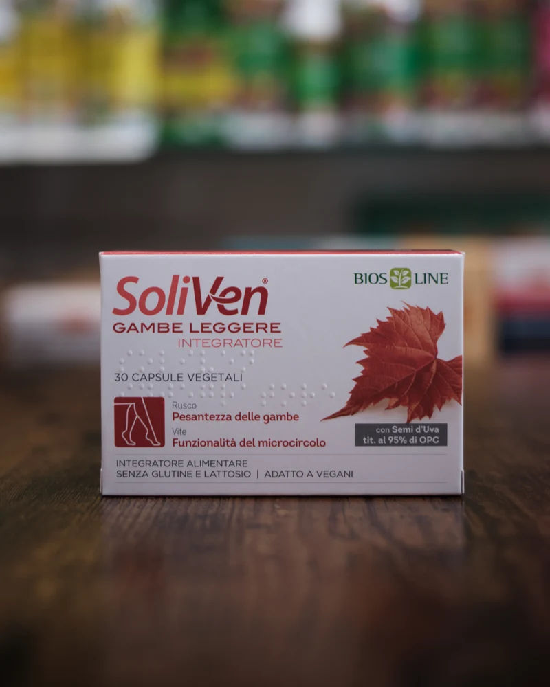 SoliVen gambe leggere 30 capsule vegetali Biosline