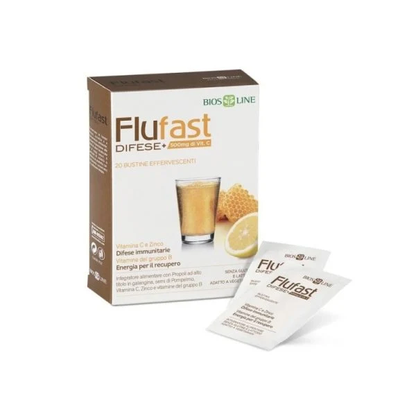 Flufast Difese+ 20 Bustine Effervescenti Bios Line
