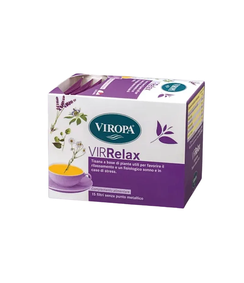 Tisana VIRRelax + melatonina 15 filtri Viropa