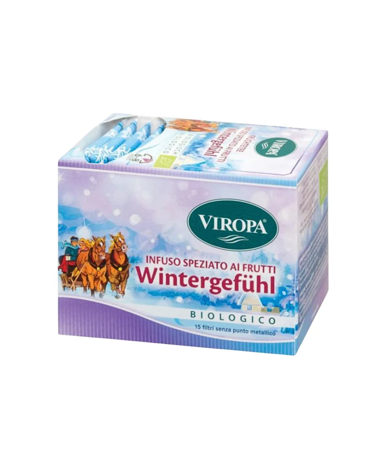 Infuso speziato Wintergefühl 15 filtri Viropa