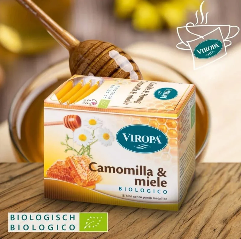 Infuso Camomilla & Miele 15 filtri Viropa