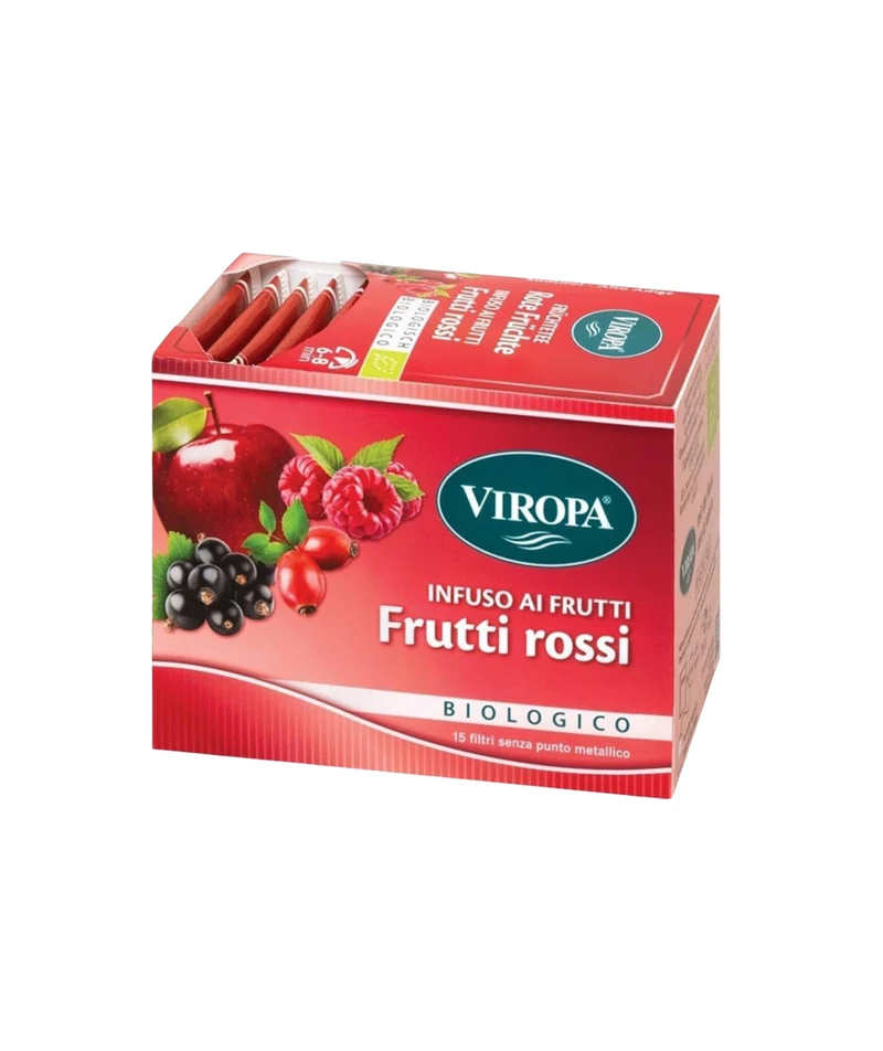 Infuso Frutti Rossi 15 filtri Viropa