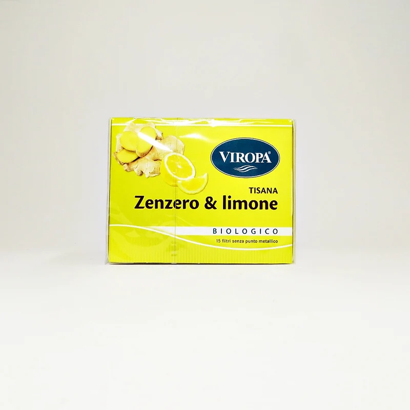 Infuso Zenzero & Limone 15 filtri Viropa