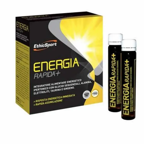 ETHICSPORT ENERGIA RAPIDA+ 10 FLACONCINI 25 ML