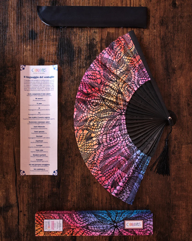 Ventaglio in Bamboo Air Grace Colors