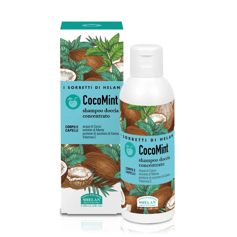 CocoMint Shampoo Doccia 150 ml I Sorbetti di Helan