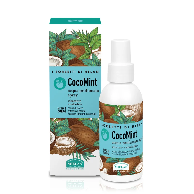 CocoMint Acqua profumata Spray idratante 100 ml I Sorbetti di Helan