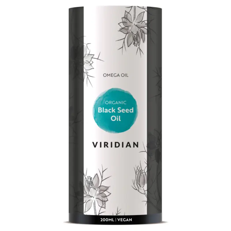 Viridian Nutritional Oils Organic Black Cumin Oil, 200 ml