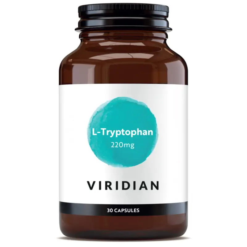 Viridian Amino Acids L-Tryptophan 220 mg, 30 capsules