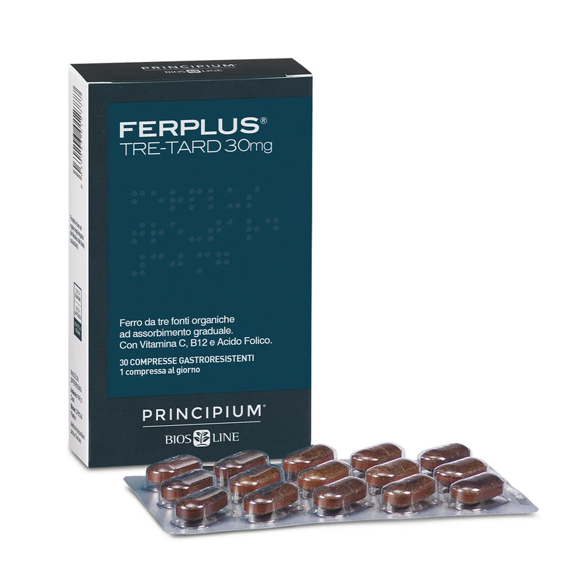 Ferplus tre Retard 30 compresse Principium Bios Line
