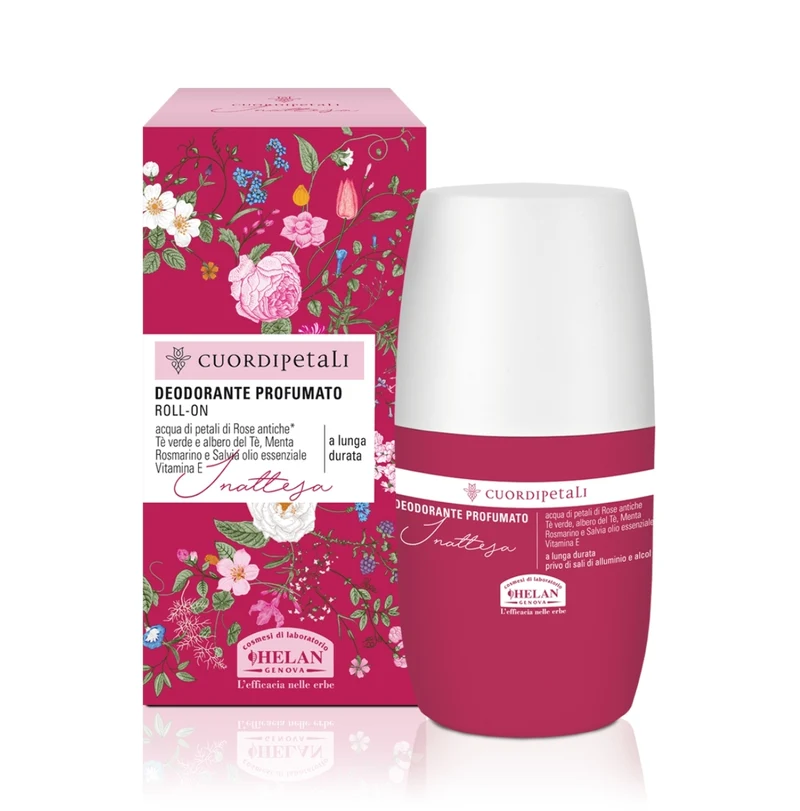 Deodorante Roll on Cuor di Petali Helan