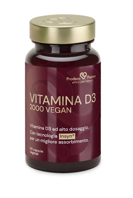 PRODECO INSYN VITAMINA D3 2000 VEGAN 60 CAPSULE