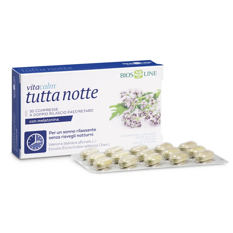 Vitacalm Tutta Notte con Melatonina