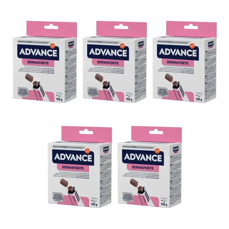 Advance DermaForte, 150 g, pack of 5
