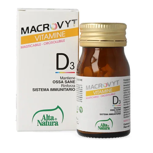 MACROVYT VITAMINA D3 VEG 60 COMPRESSE OROSOLUBILI