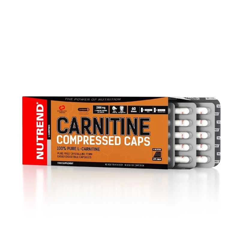 Carnitine Compressed Caps 120 cps