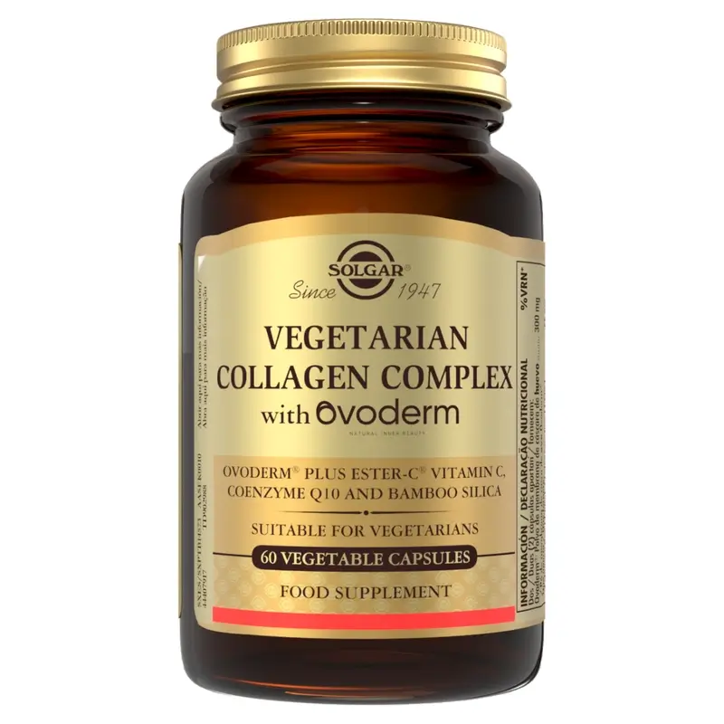 Solgar Vegetarian Collagen Ovoderm, 60 Veggie Capsules