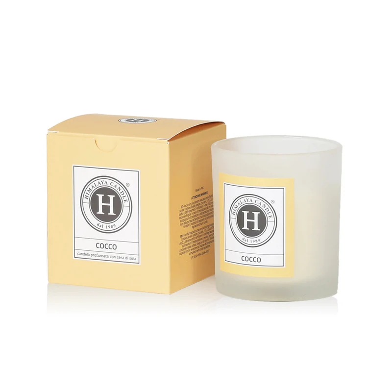 Candela Vegetale in Cera di Soia al Cocco 200 g Himalaya