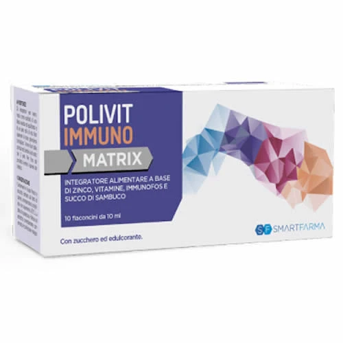 POLIVIT IMMUNO MATRIX 10 FLACONCINI DA 10 ML