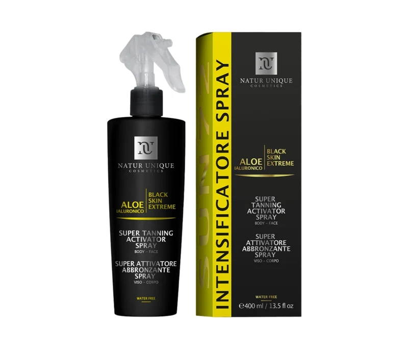 Aloe Ialuronico Sun 72 Attivatore in Spray 400 ml Natur Unique