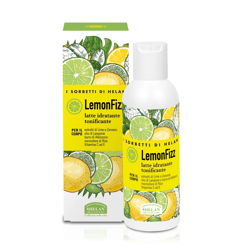 LemonFizz Latte Idratante Tonificante 150 ml I Sorbetti di Helan