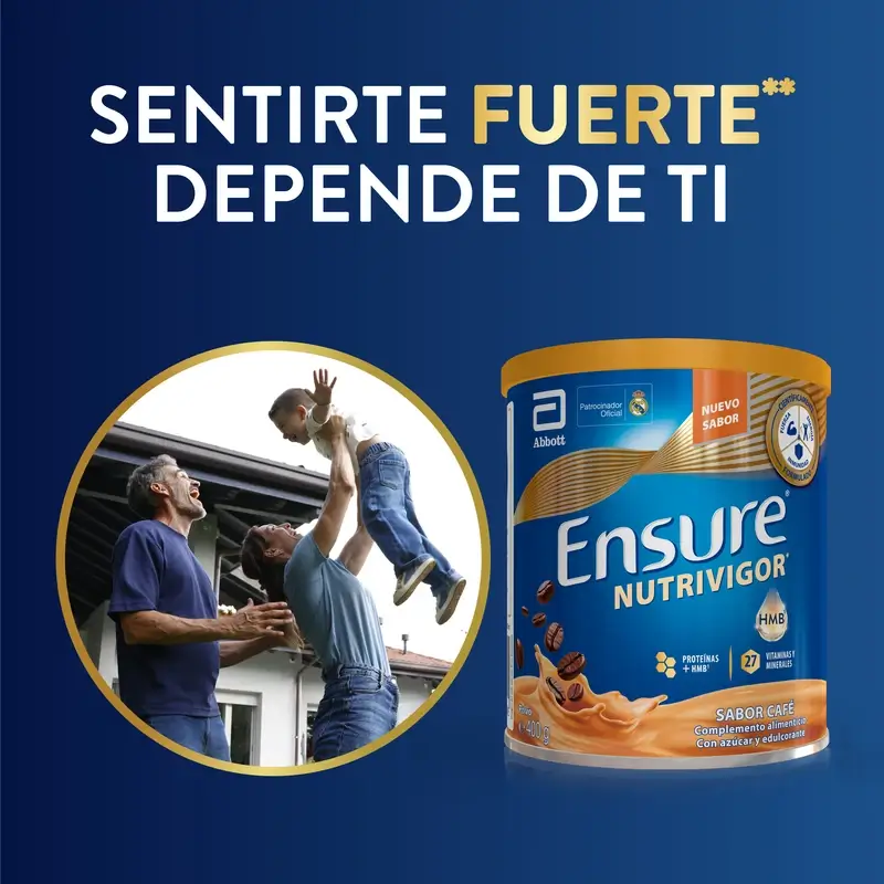 Ensure Nutrivigor Sabor Café, 400 gramos