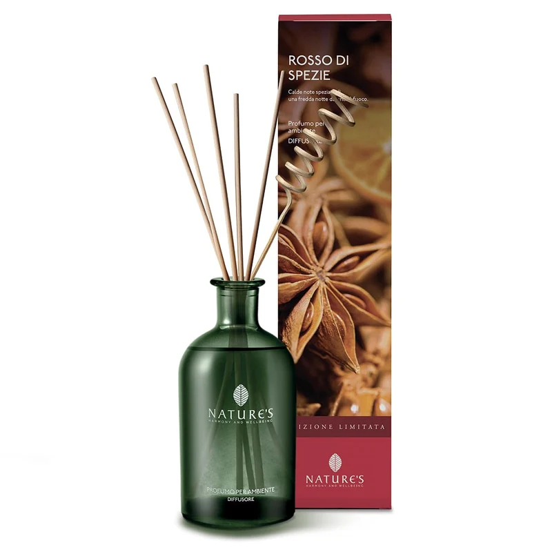 Diffusore per ambiente Rosso di Spezie 200 ml Nature’s Bios Line