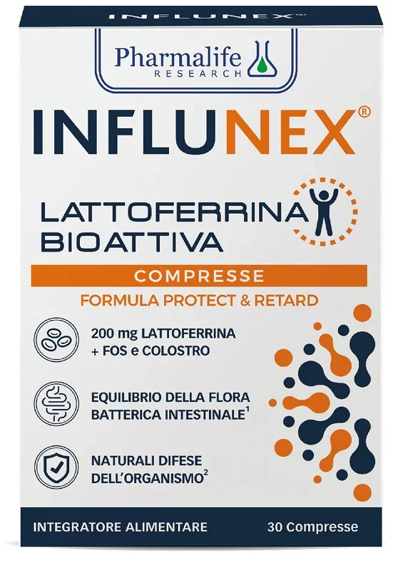 INFLUNEX LATTOFERRINA BIOATTIVA 30 COMPRESSE