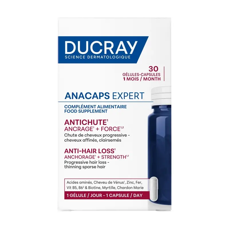 Ducray Anacaps Expert Nc, 30 cápsulas