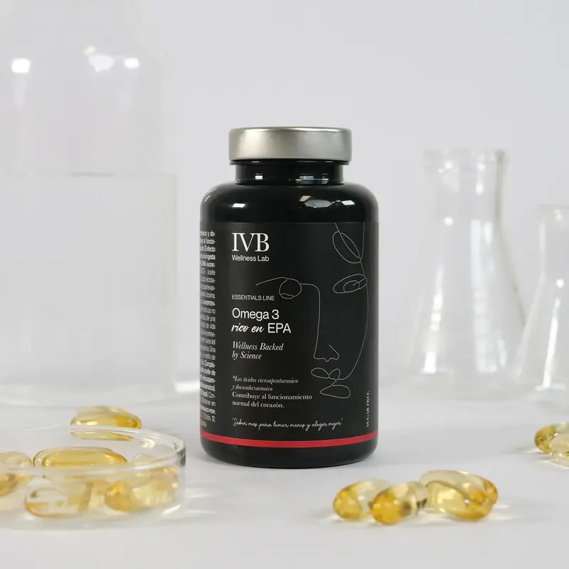 Ivb Wellness Lab Omega 3 rico en EPA, 60 cápsulas