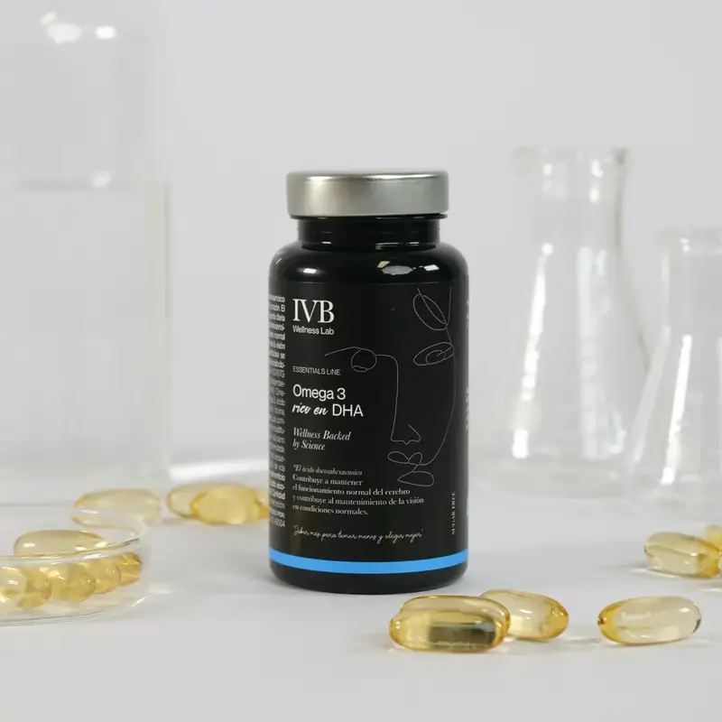Ivb Wellness Lab Omega 3 rico en DHA, 30 cápsulas