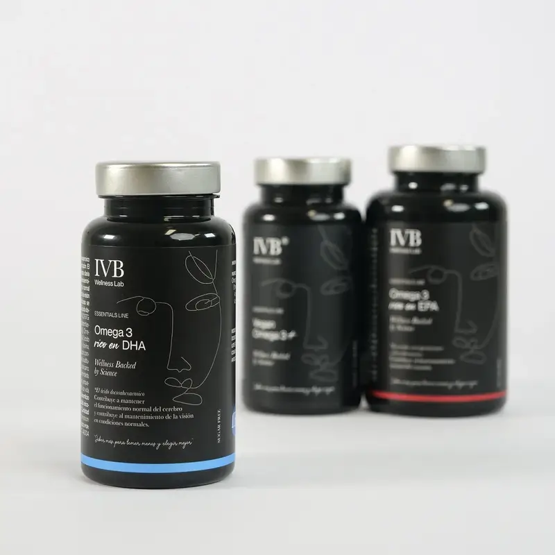 Ivb Wellness Lab Omega 3 rico en DHA, 30 cápsulas