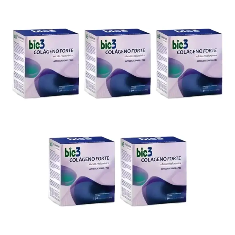 Bio 3 Collagen + Hyaluronic Acid + Magnesium Forte, 5 x 30 sachets