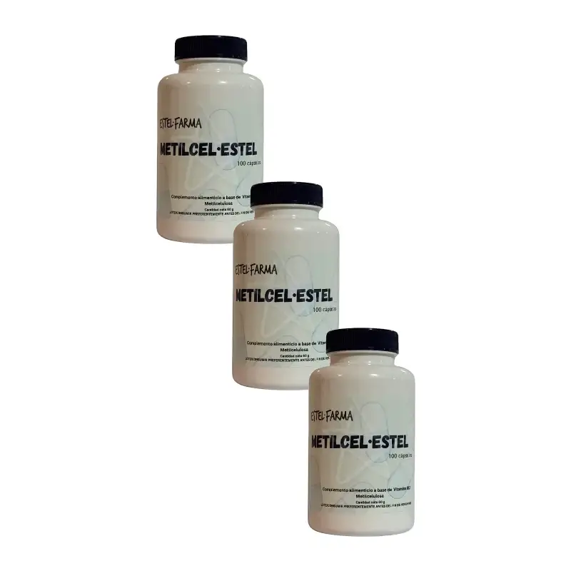 Estel-Farma Metilcelulosa 500Mg 3x100Caps