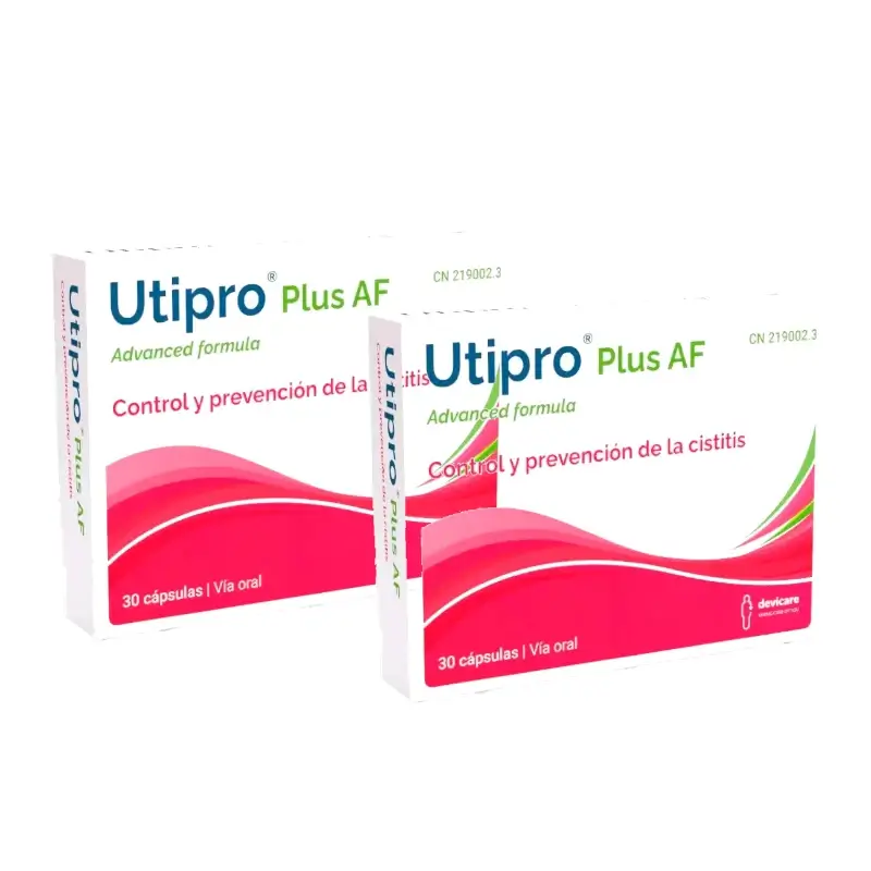 Devicare Utipro Plus Af, 2 x 30 cápsulas