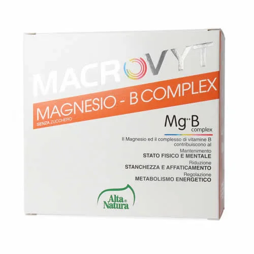 MACROVYT MAGNESIO B COMPLEX 18 BUSTINE