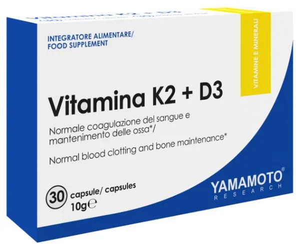 YAMAMOTO RESEARCH VITAMINA K2+D3 30 CAPSULE