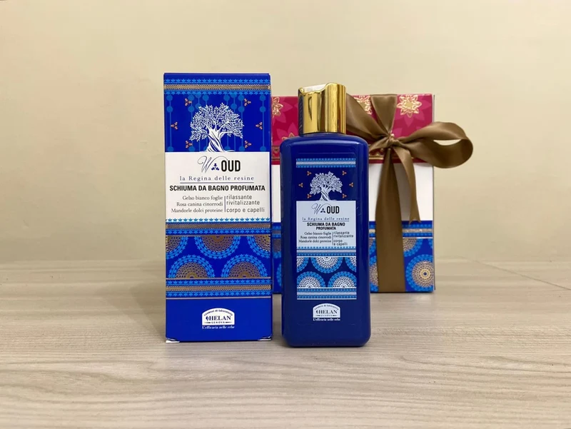 Schiuma da Bagno Profumata W-Oud 200 ml Helan