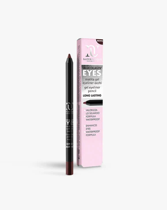 Matita Gel Eyeliner Occhi Colore Marrone Ialucollagen Eyes Long Lasting Natur Unique