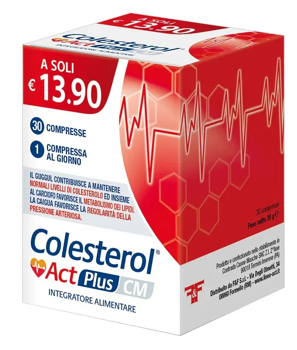 COLESTEROL ACT PLUS CM 30 COMPRESSE