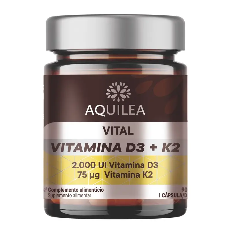 Aquilea Vital Vit D3+K2, 90 cápsulas