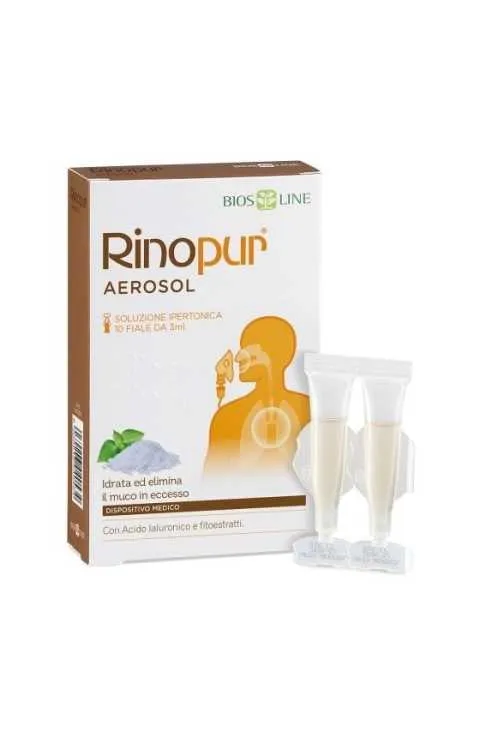 Rinopur Aerosol 10 fiale da 2 ml Bios Line