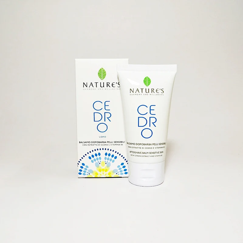 Balsamo Dopobarba Pelli Sensibili Cedro 75 ml Nature's