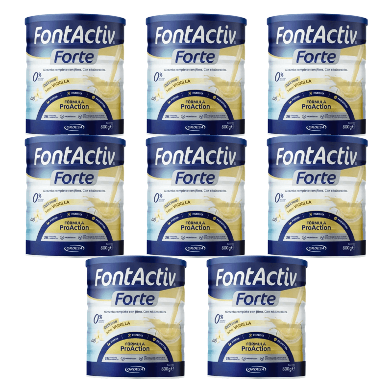 Fontactiv Forte ProAction Vainilla, 8 x 800 g